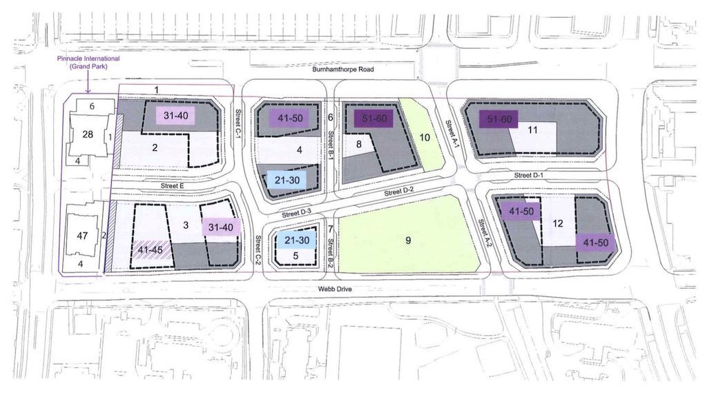 rogers mississauga site map